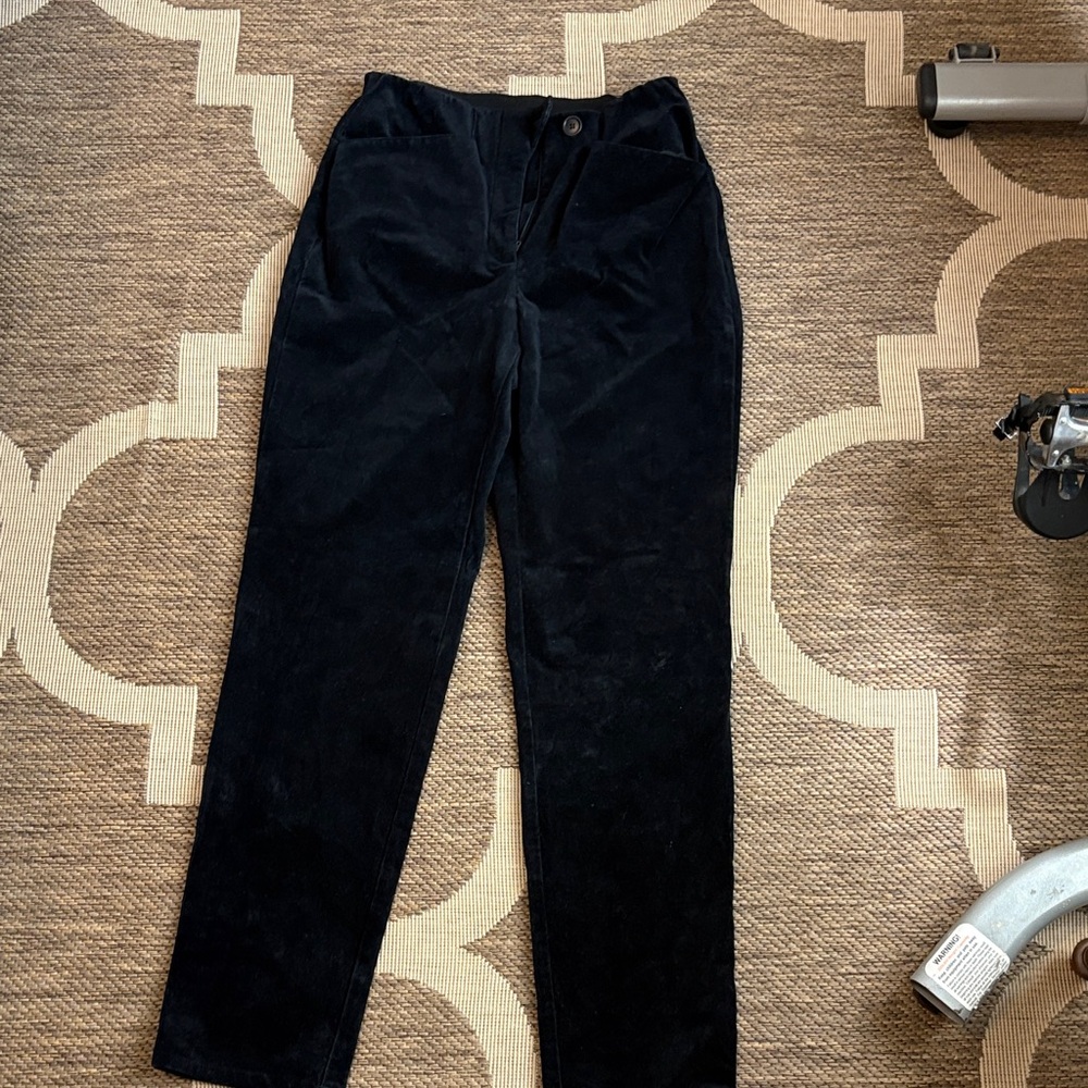 Women's Black Corduroy Pants
